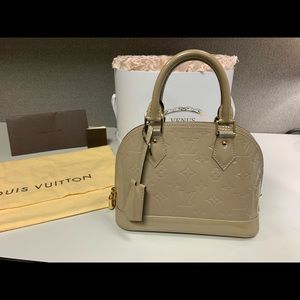 Louis Vuitton Alma Handbag Monogram Vernis BB